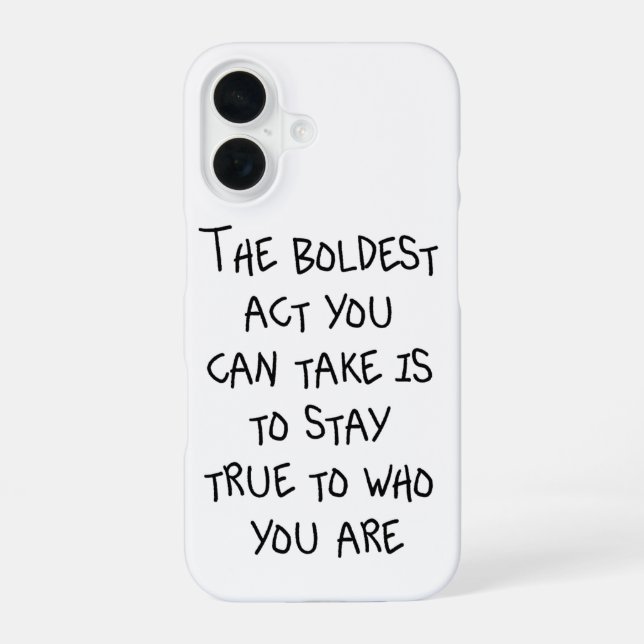 Be Yourself, Unapologetically Iphone Case (Back)