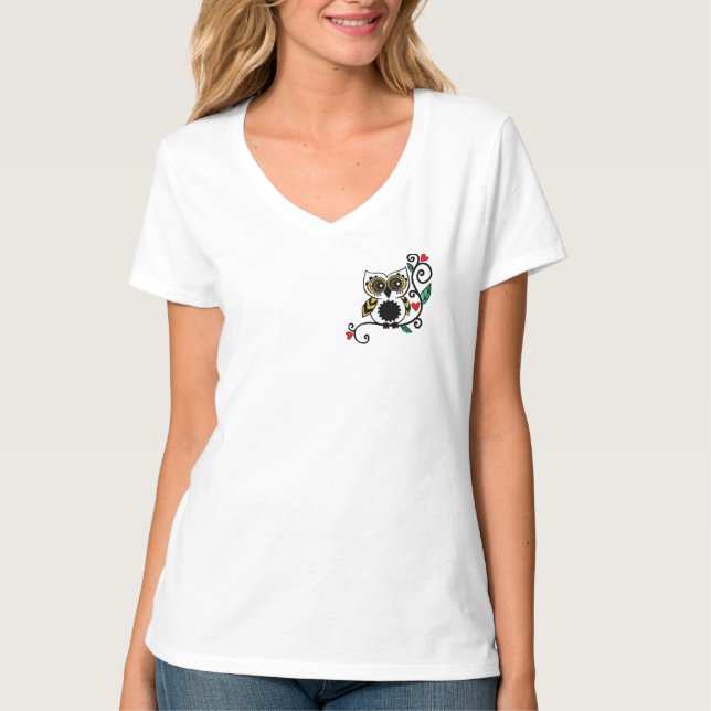 Be Yourself V neck Tshirt (Front)