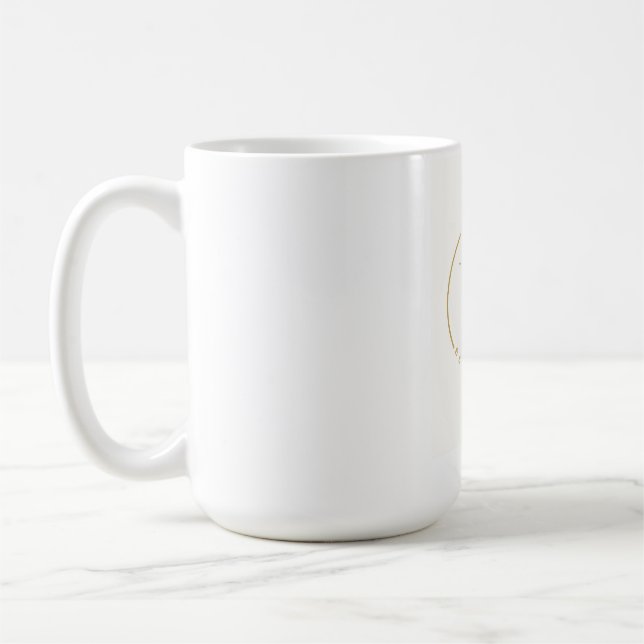 Be Yourself VS Monogram Logo Coffee Mug (Left)