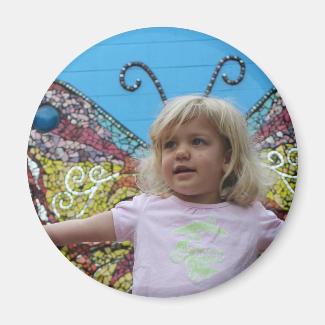 Bea Butterfly Magnet (Front)