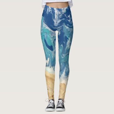 Beach Abstract Legging Beach Abstract Legging