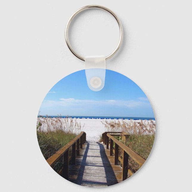 Beach Access Keychain (Front)