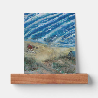 Beach acrylic print picture ledge