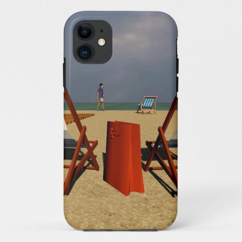 Beach after rain iPhone 11 case