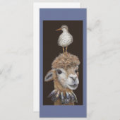 Beach Alpaca flat cards (Front/Back)