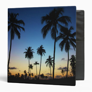 Beach And A Coastal Village Praia Do Forte 3 Ring Binder
