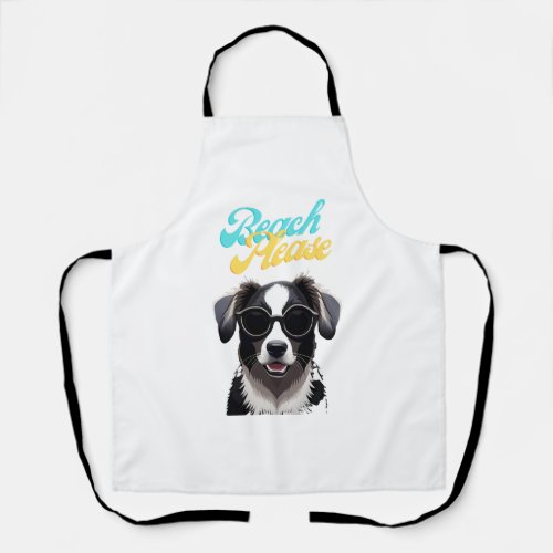 Beach and Dogs Apron