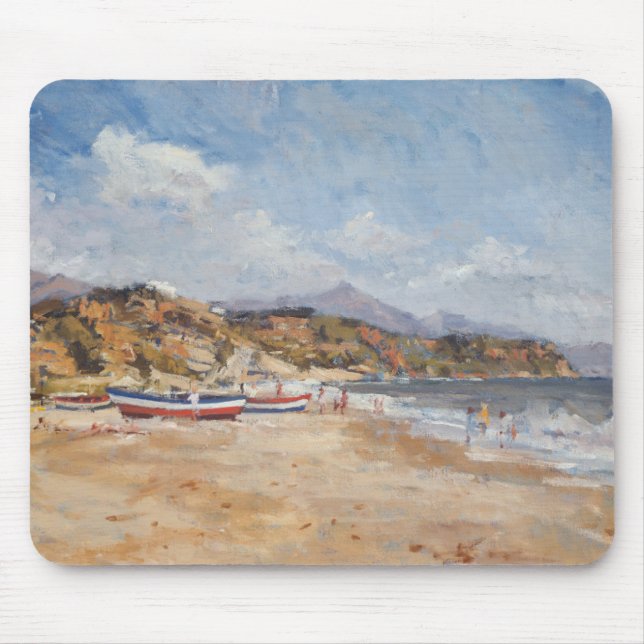 Beach and Mountains Nerja 2001 Mouse Pad (Front)
