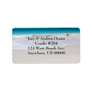 Beach and Ocean Custom Address Labels