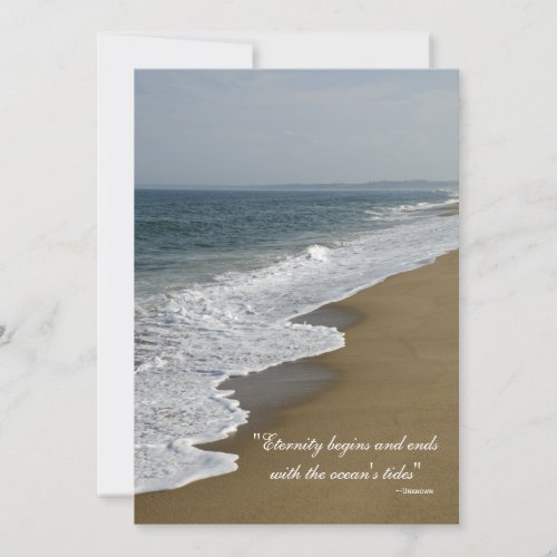 Beach Wedding Invitation