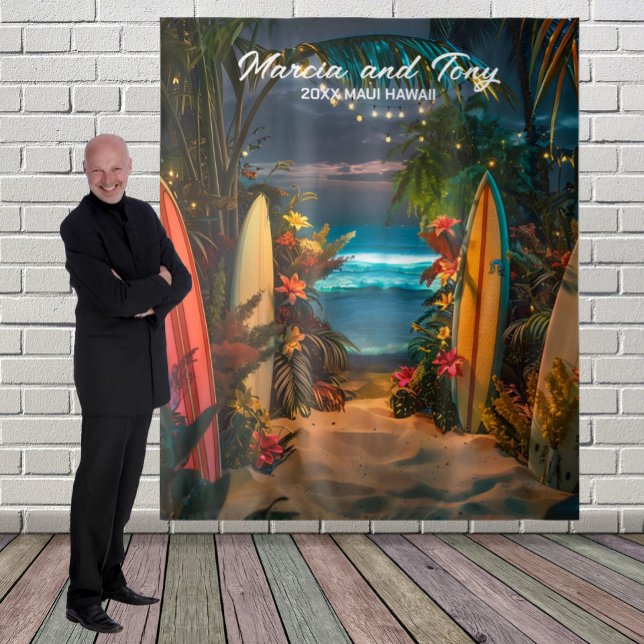 Beach and Surfboards Hanging Backdrop  (Creator Uploaded)