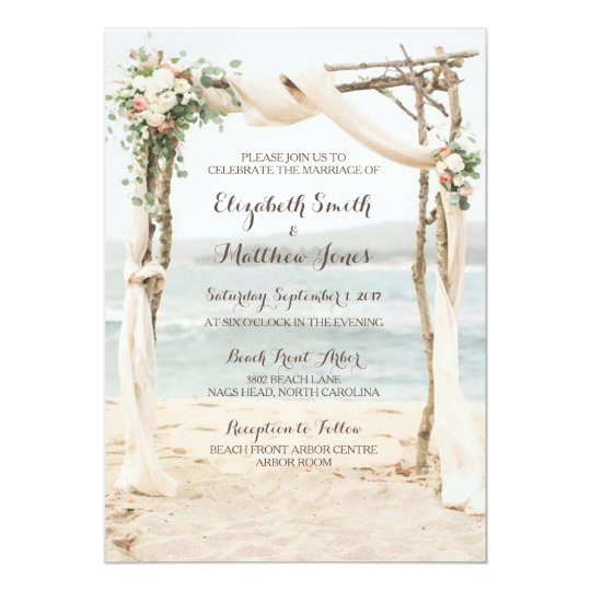 Wedding Invitations For A Beach Wedding 10