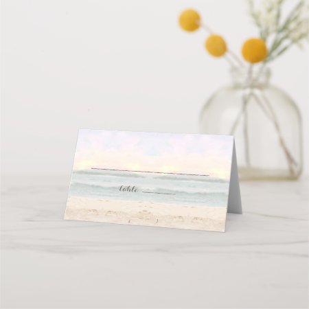 Beach Arbor Wedding Place / Escort Cards