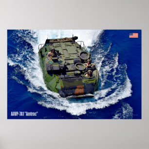 BEACH ARMOR - Assault Amphibious Vehicle Poster