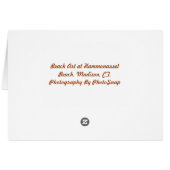 Beach Art Spiral Card (Back Horizontal)