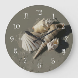 Beach Art Wall Clocks