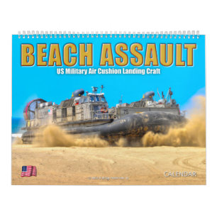 BEACH ASSAULT - Air Cushion Landing Craft Calendar