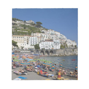 Beach at Amalfi, Campania, Italy Notepad