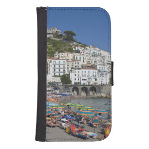 Beach at Amalfi, Campania, Italy Galaxy S4 Wallet Case