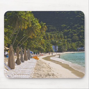 Beach at Cane Garden Bay, Island of Tortola Mouse Pad