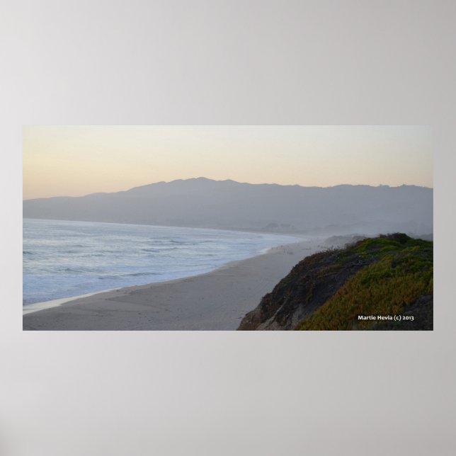Beach at Half Moon Bay II - Photo Print (Front)