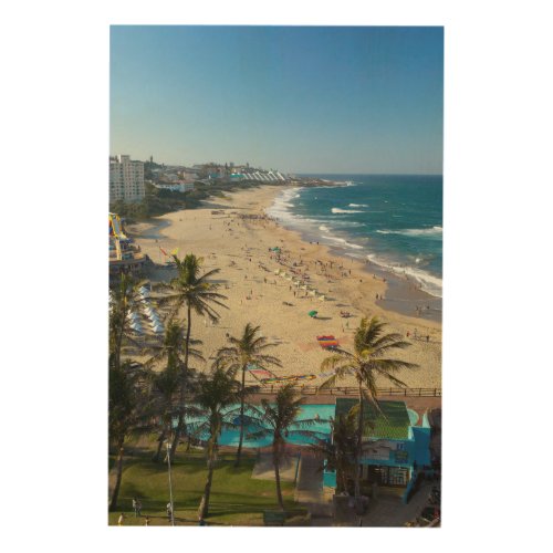 Beach At Margate South Coast Kwazulu_Natal Wood Wall Decor