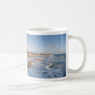 Beach at Ocean City, Maryland Coffee Mug
