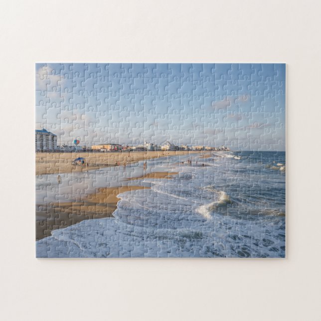 Beach at Ocean City, Maryland Jigsaw Puzzle (Horizontal)