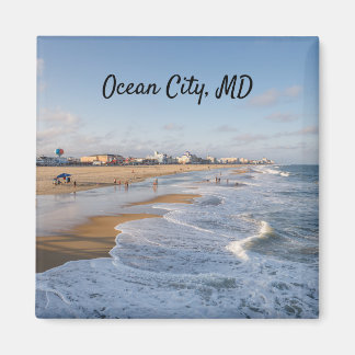 Beach at Ocean City, Maryland Magnet