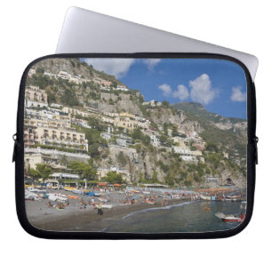 Beach at Positano, Campania, Italy Laptop Sleeve