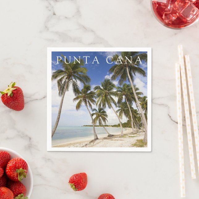 Beach at Punta Cana | Dominican Republic Napkins (Insitu)