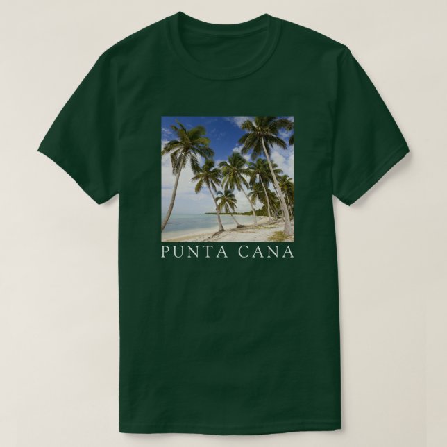 Beach at Punta Cana | Dominican Republic T-Shirt (Design Front)
