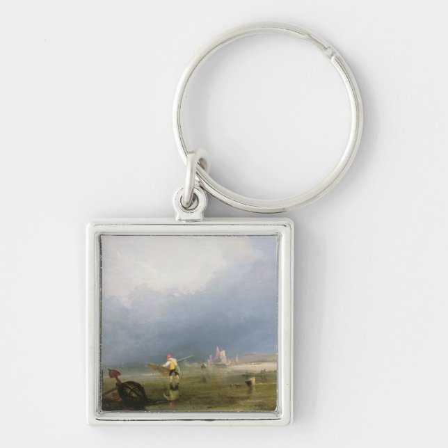 Beach at Shoreham Keychain (Front)