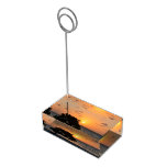 Beach at Sunset Table Number Holder