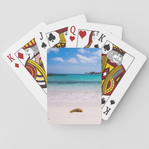 Beach  Atlantic Ocean  The Bahamas Poker Cards