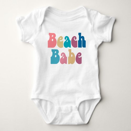 Beach Babe Baby Bodysuit