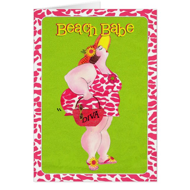 Beach Babe Cards (Front)