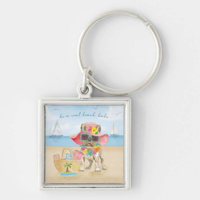 Beach Babe Keychain (Front)