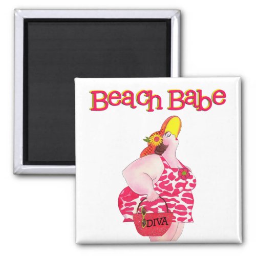 Beach Babe magnet