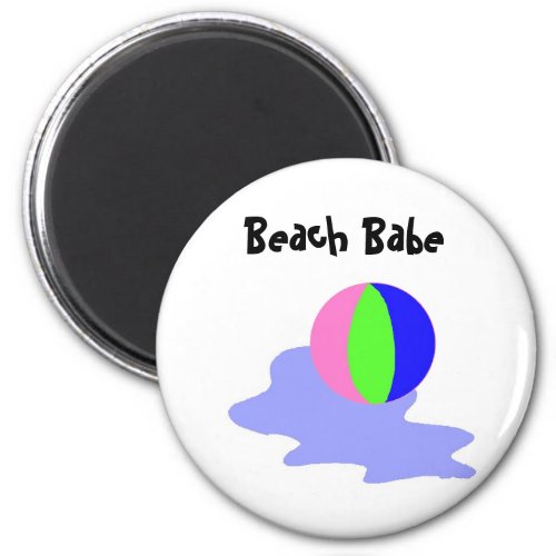 Beach Babe Magnet