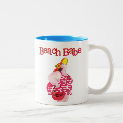 Beach Babeâ Two_Tone Coffee Mug
