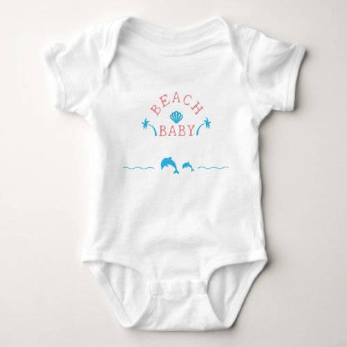 Beach Baby Baby Bodysuit