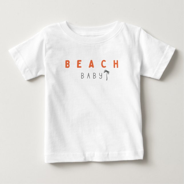 beach baby. Baby T-Shirt (Front)