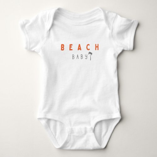 beach baby Bodysuits  One_Pieces