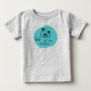 Beach Baby Gray T-Shirt