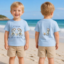 Beach Baby Seahorses Ocean Custom