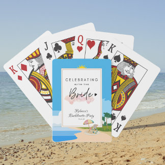 Beach Bachelorette | Hens Party Poker Cards