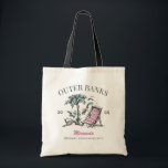 Beach Bachelorette Party Custom Bridesmaid Gift Tote Bag<br><div class="desc">Make a splash at your upcoming bachelorette party with this stunning beach bachelorette party personalized merchandise. Whether you're celebrating a bach trip, a girls' vacation, or a best friends' holiday, this custom beach bachelorette party merchandise is the perfect addition to your unforgettable getaway. Add a personal touch to your bachelorette...</div>