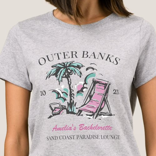 Beach Bachelorette Party Destination Wedding T_Shirt