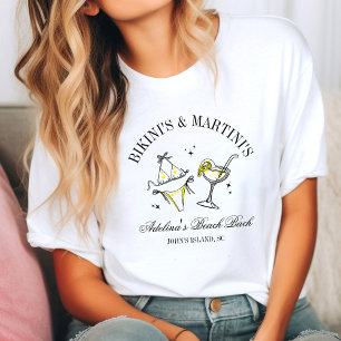 Beach Bachelorette Party Favor Social Club T-Shirt